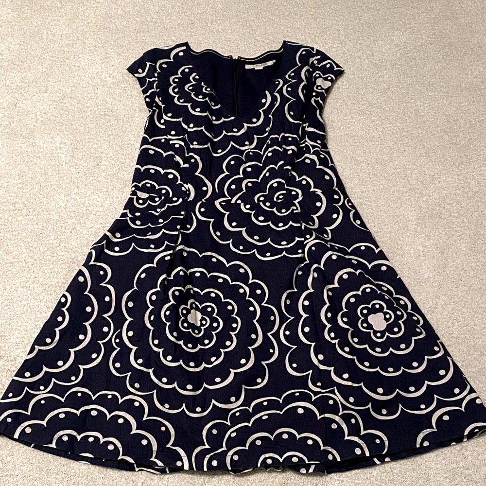 Boden Navy Floral Dress